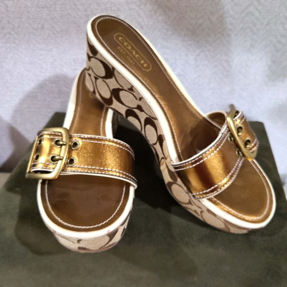 COACH Simone Slip-Ons, Size 8M